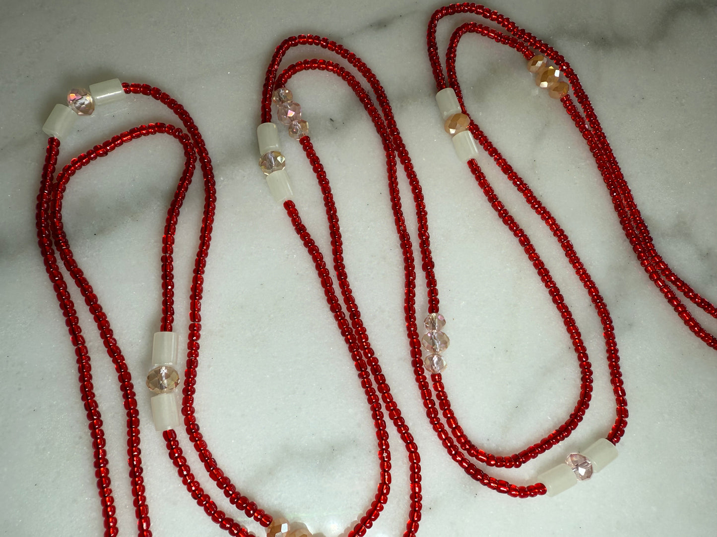 Redz Glow in Dark Waist Bead