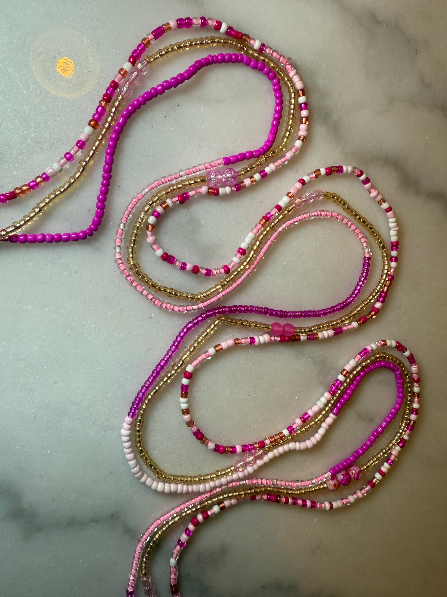 The Pinkies Waist Bead Set
