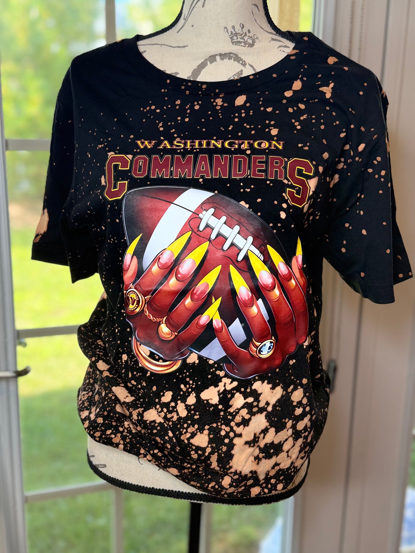 Commanders Nail Tee