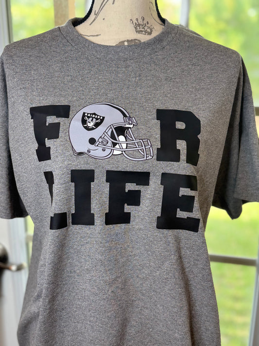 Raiders For Life Tee