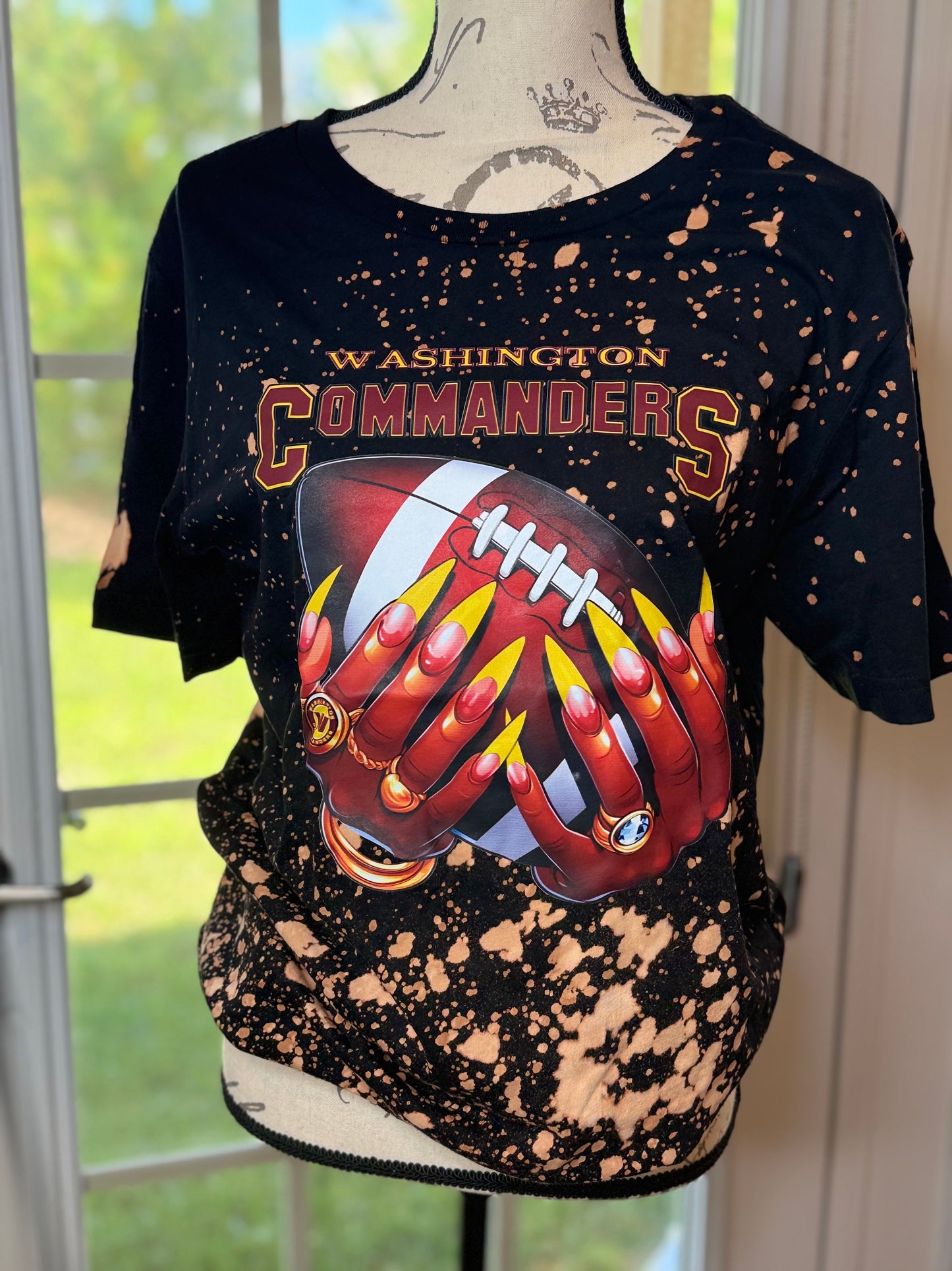 Commanders Nail Tee
