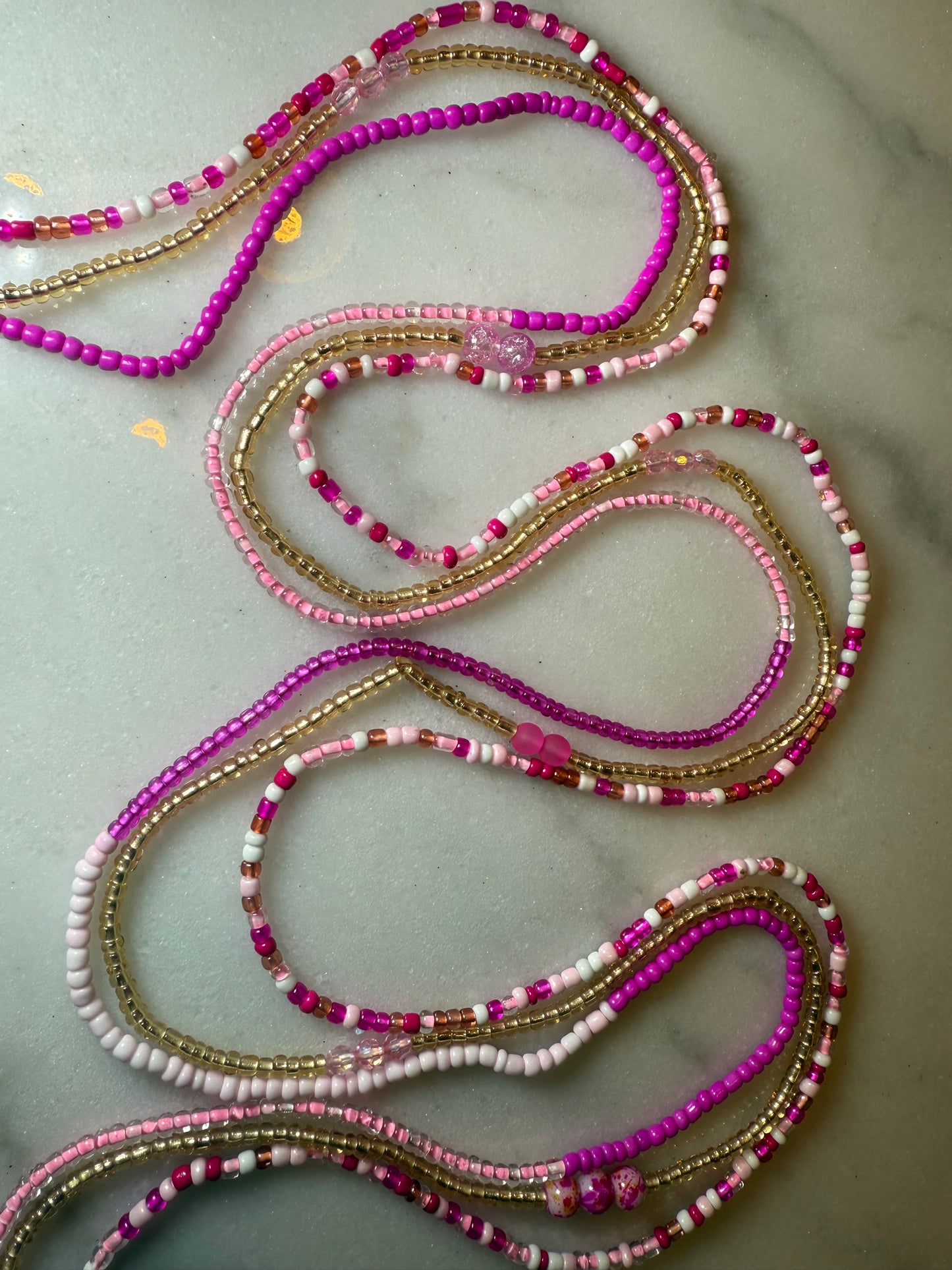 The Pinkies Waist Bead Set
