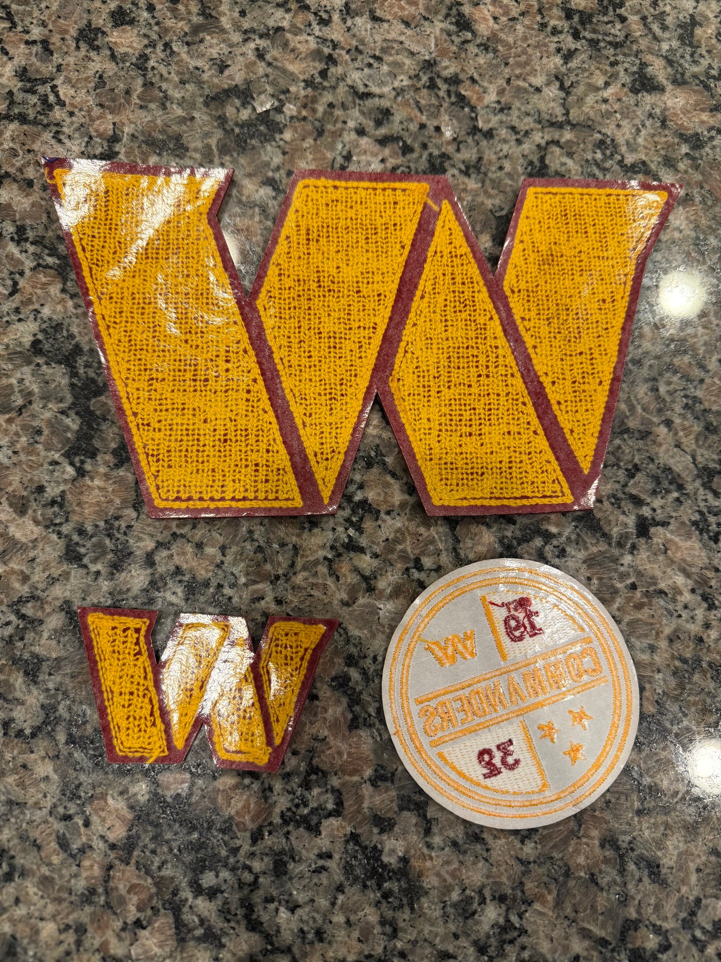 Washington Commanders Patches
