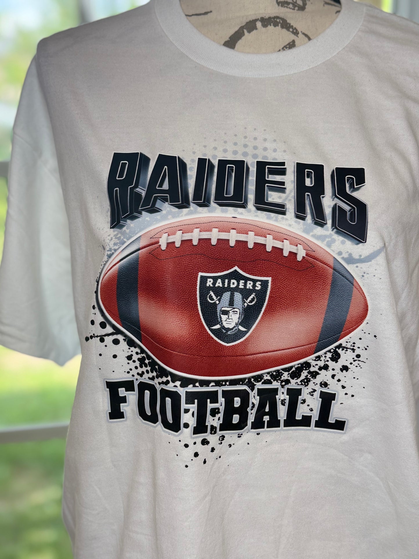 Raiders Football Tee
