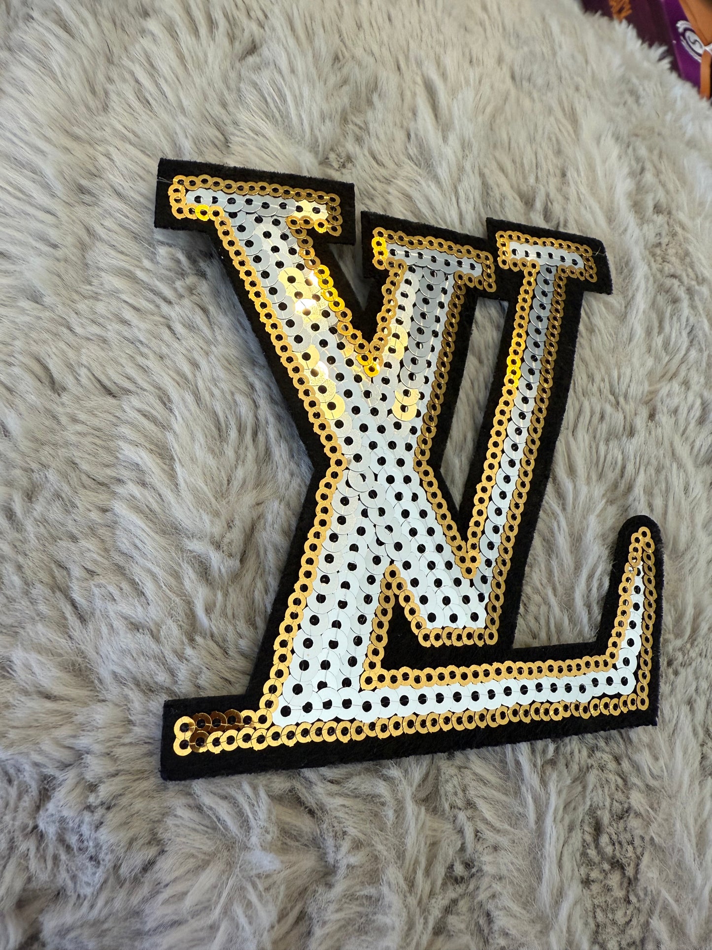 Iron on LV Patch