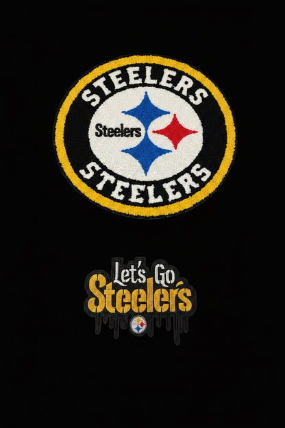 Steelers Iron on Patches