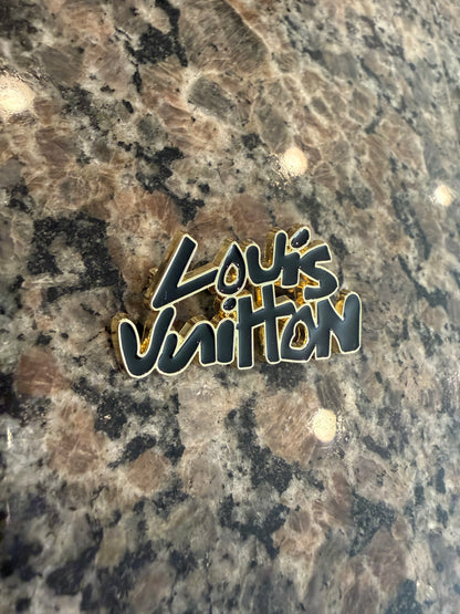 Black &Gold Brooch