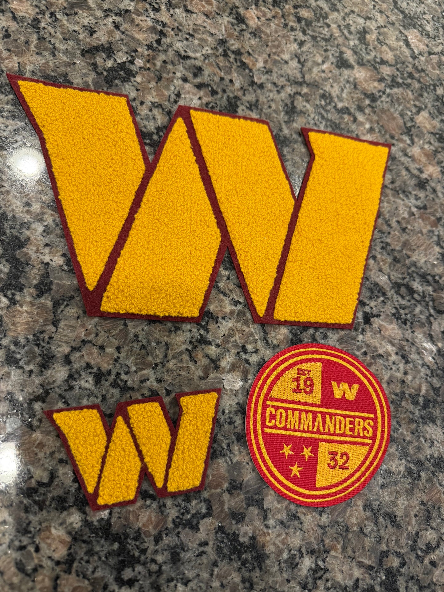 Washington Commanders Patches