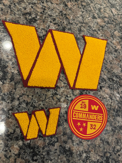 Washington Commanders Patches