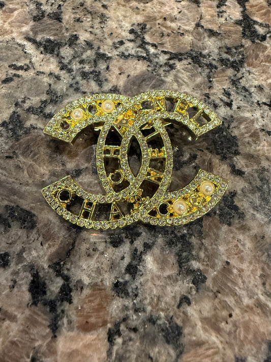 CC brooch pin