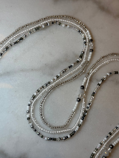 Grey Set Waist Bead