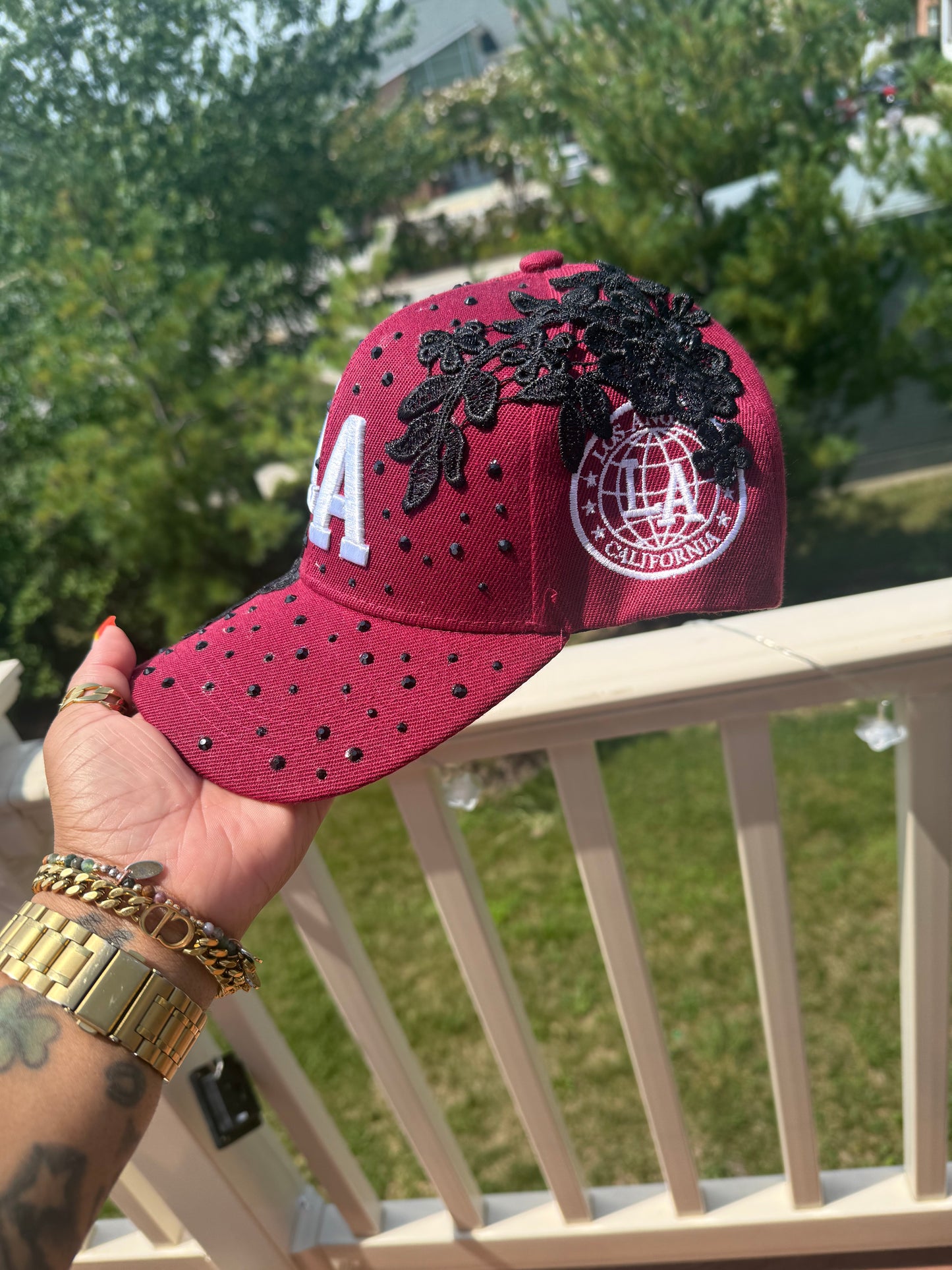 Ruby Junk Hat