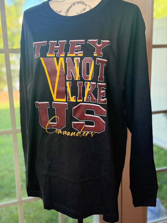 They Not Like Us long sleeve Shirt