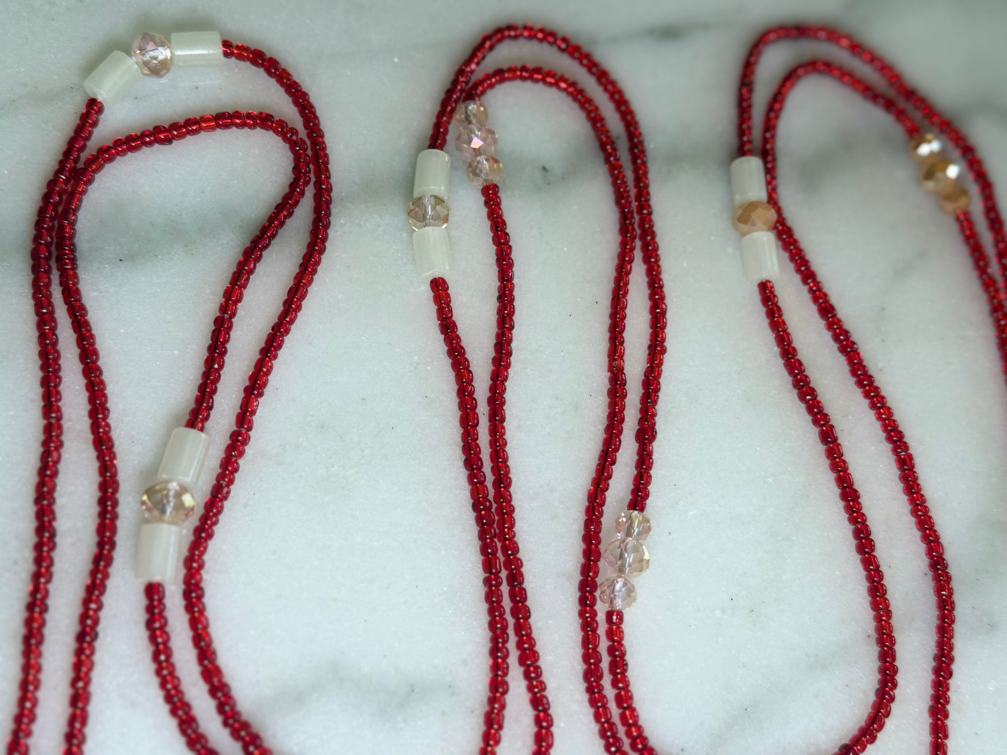 Redz Glow in Dark Waist Bead