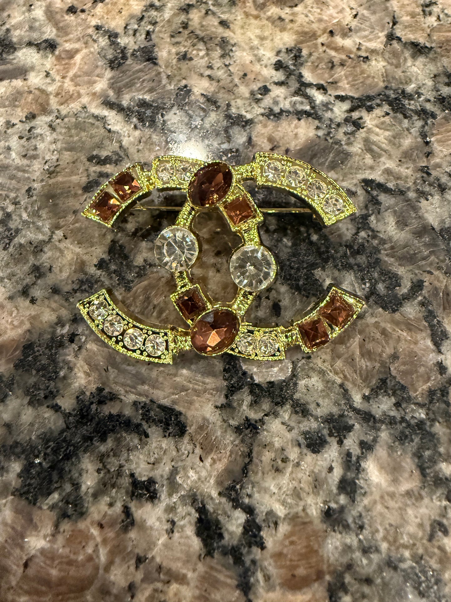 CC brooch pin