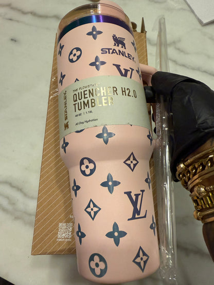 LV Inspired 40oz Tumbler