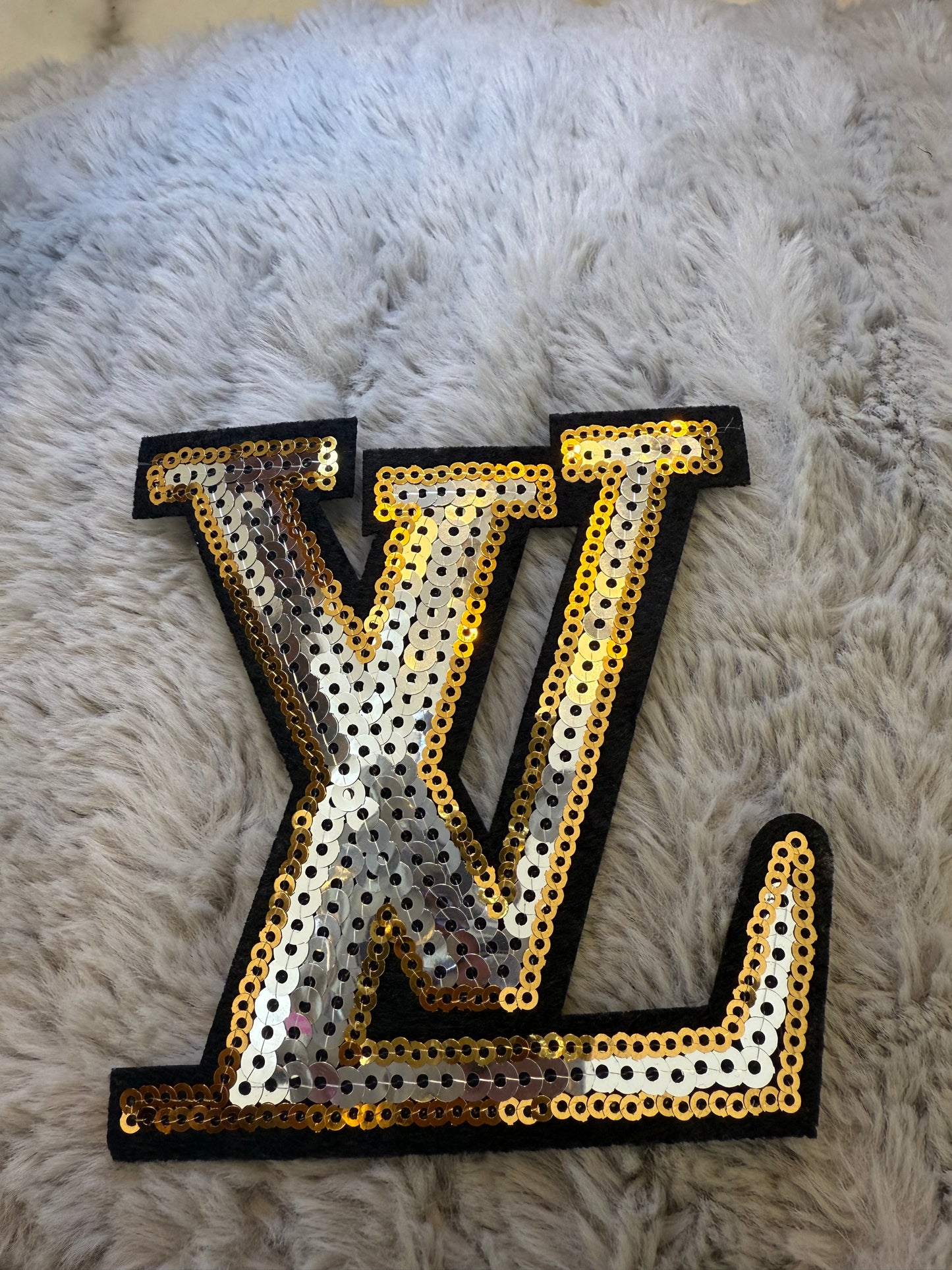 Iron on LV Patch