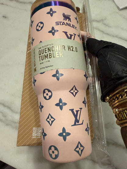 LV Inspired 40oz Tumbler