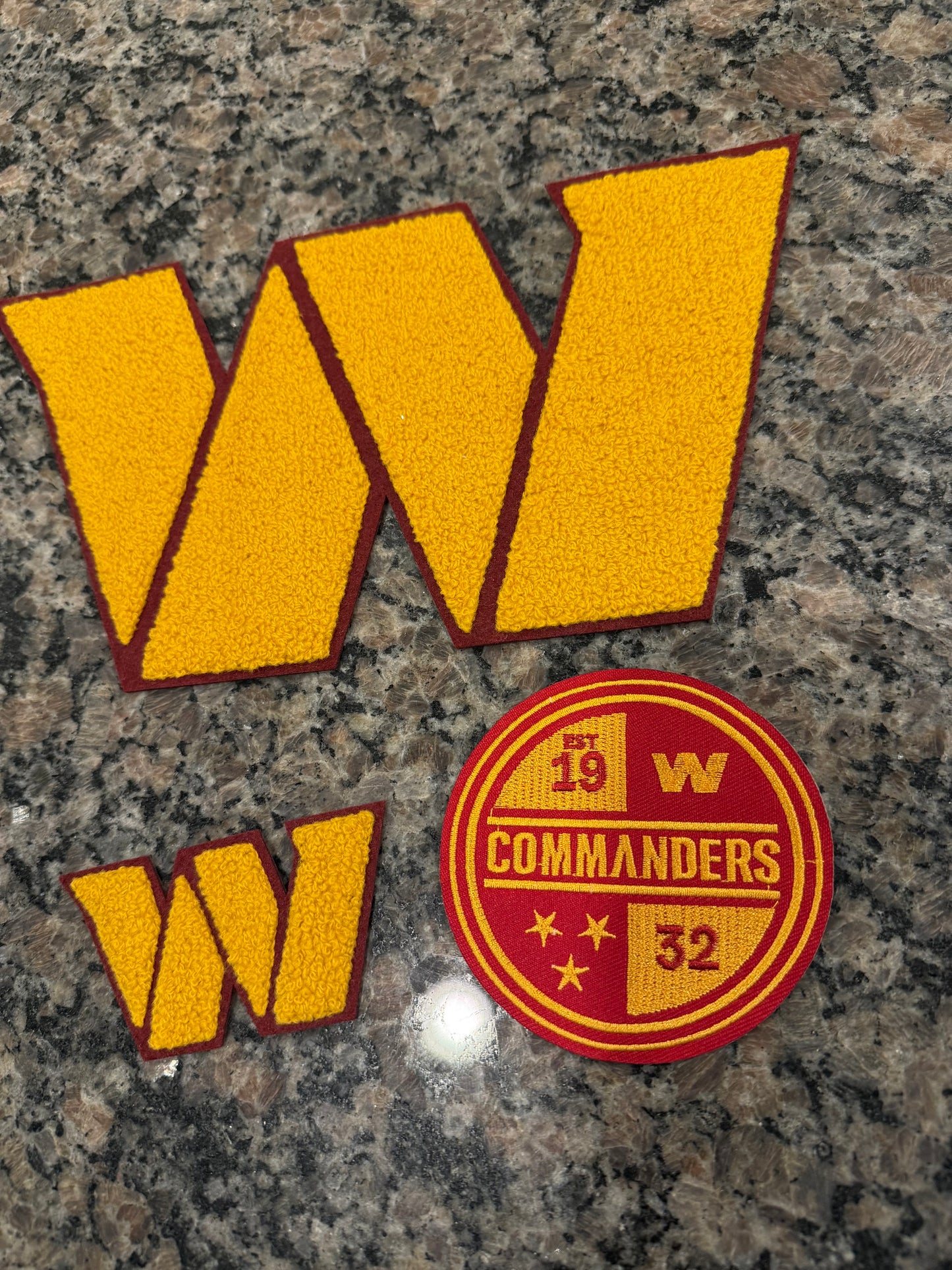 Washington Commanders Patches